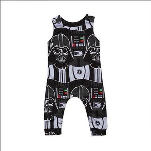 Star Wars darth Vader romper new